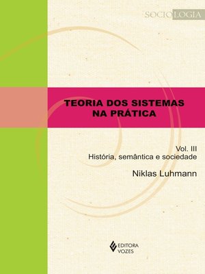cover image of Teoria dos sistemas na prática Volume III